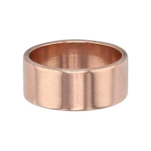 SOLID COPPER FINGER RINGS SMOOTH BAND Sizes 6 7 8 9 10 11 Made in USA 100%