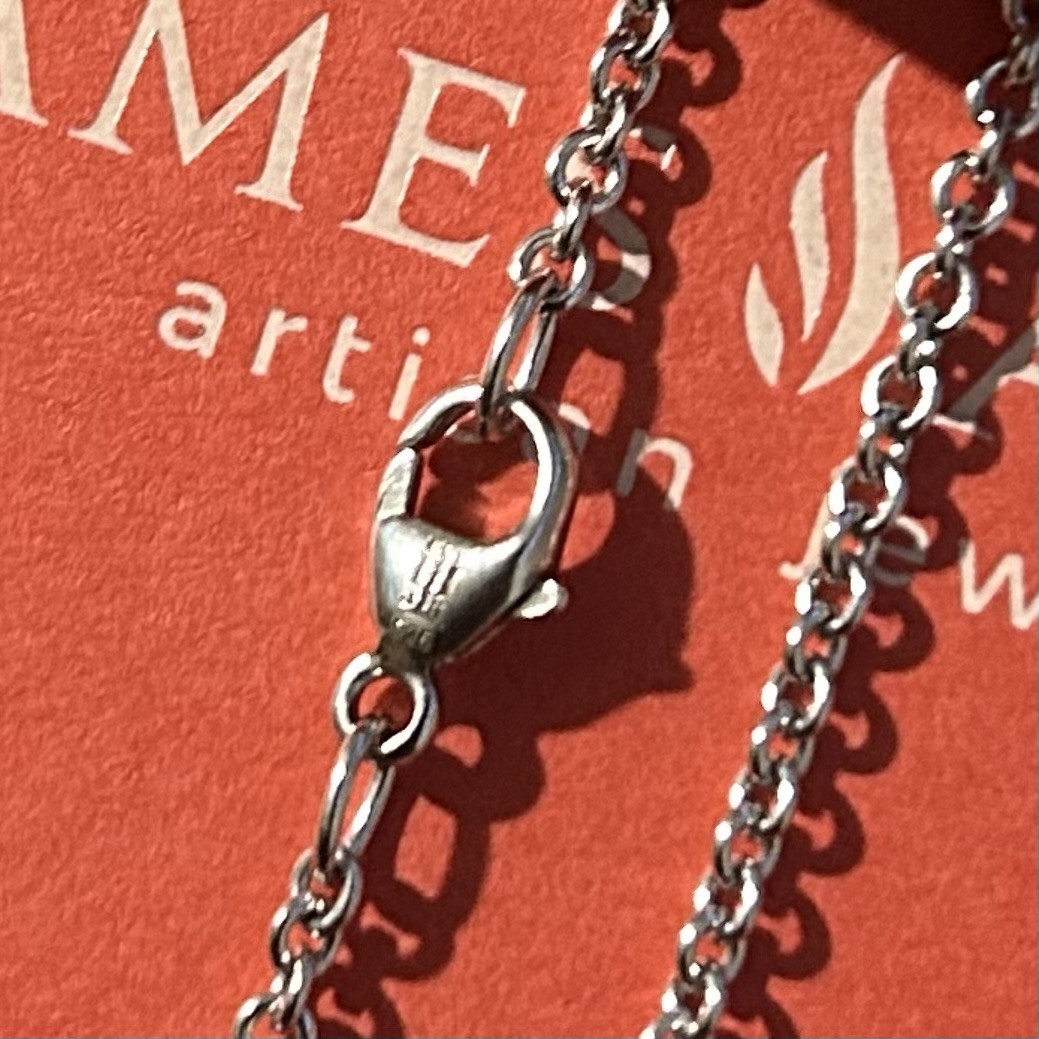 James Avery Horizon Cross Anklet, Medium 10 Inches