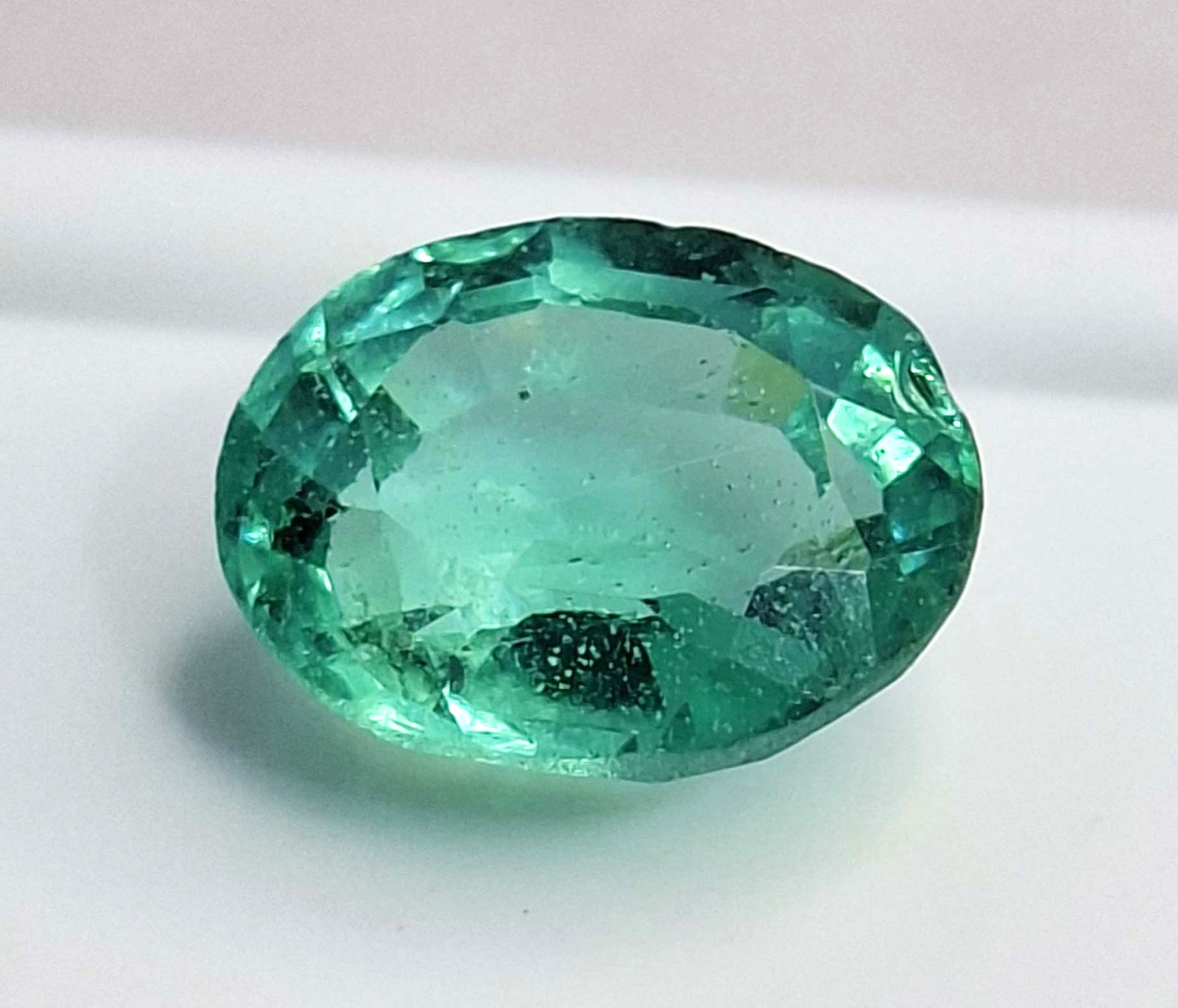 Oval Shape Green Zambian Emerald 4-6 Ct Certified Natural Loose Gemstone TQ775