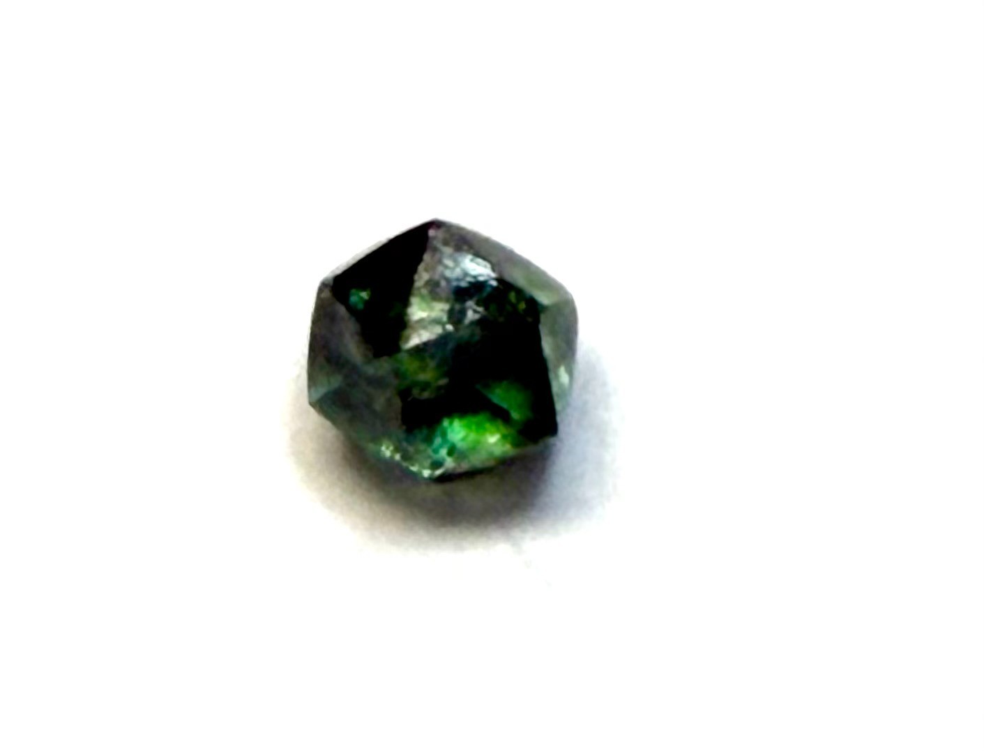 0.25 Carats Green SI+ Unique Uncut Raw Rough Diamond