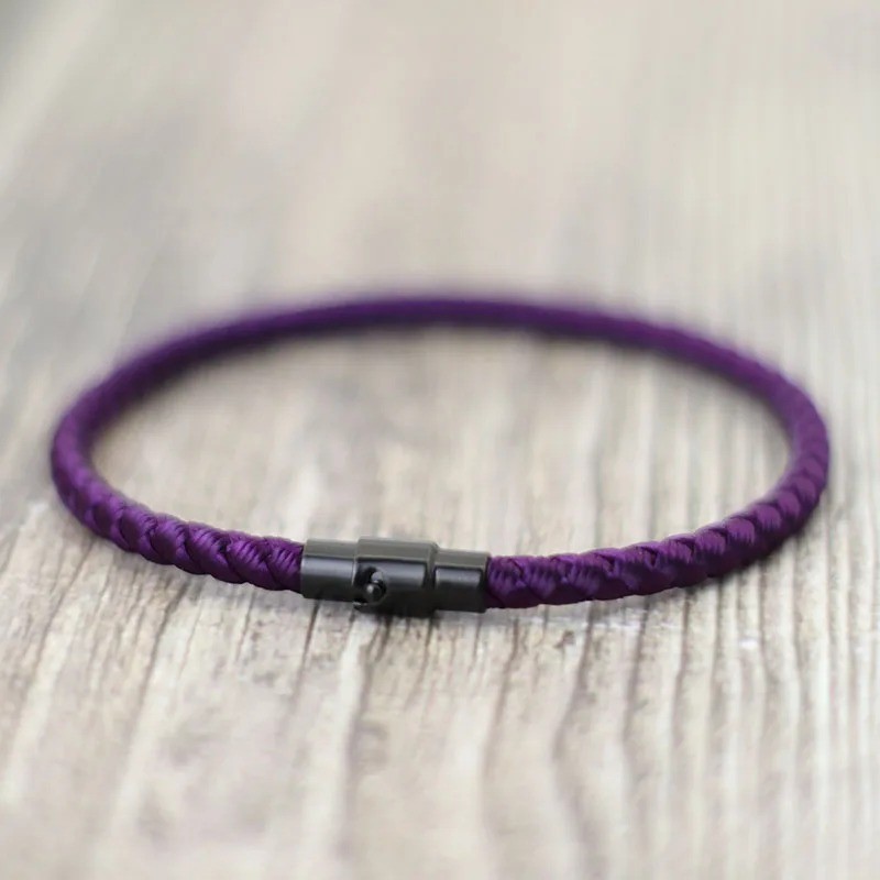 Braided Rope Bracelet Good Luck Fortune Couple Bracelet Cuff Bangle For Man Wome