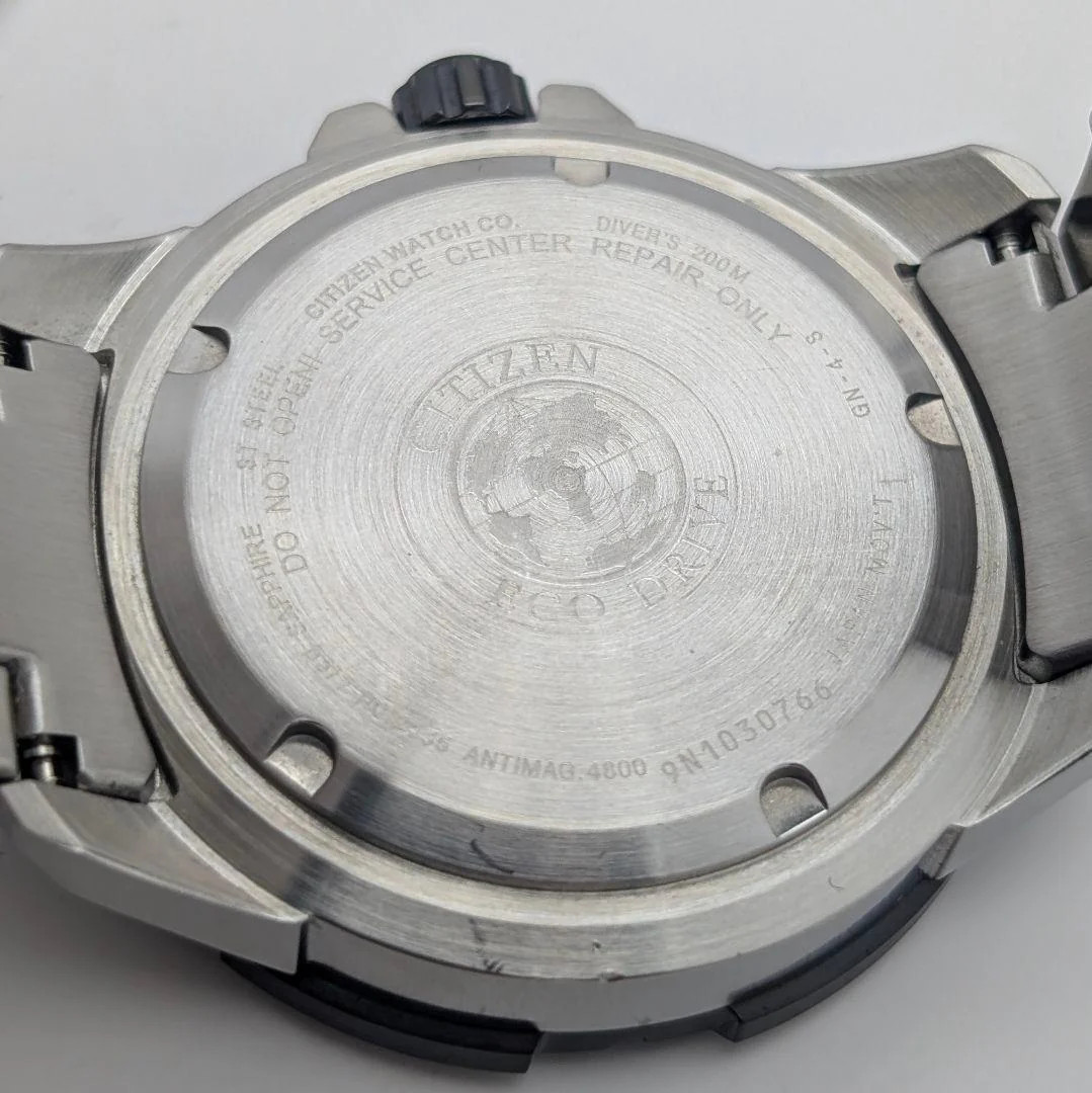 CITIZEN PROMASTER MARINE BJ7129-56E Eco-Drive GMT 44mm Black Watch