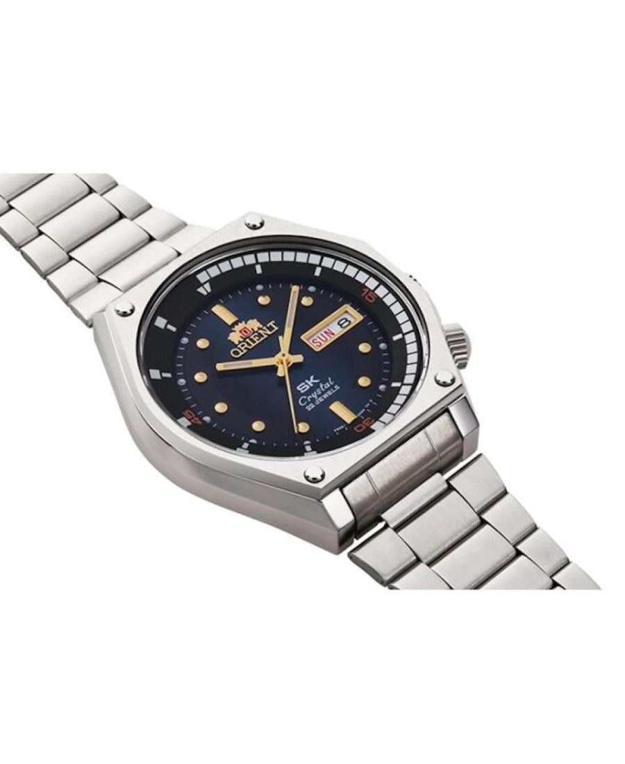 ORIENT Men Analog Automatic Casual Watch Classic Dress Blue Dial Waterproof Roun