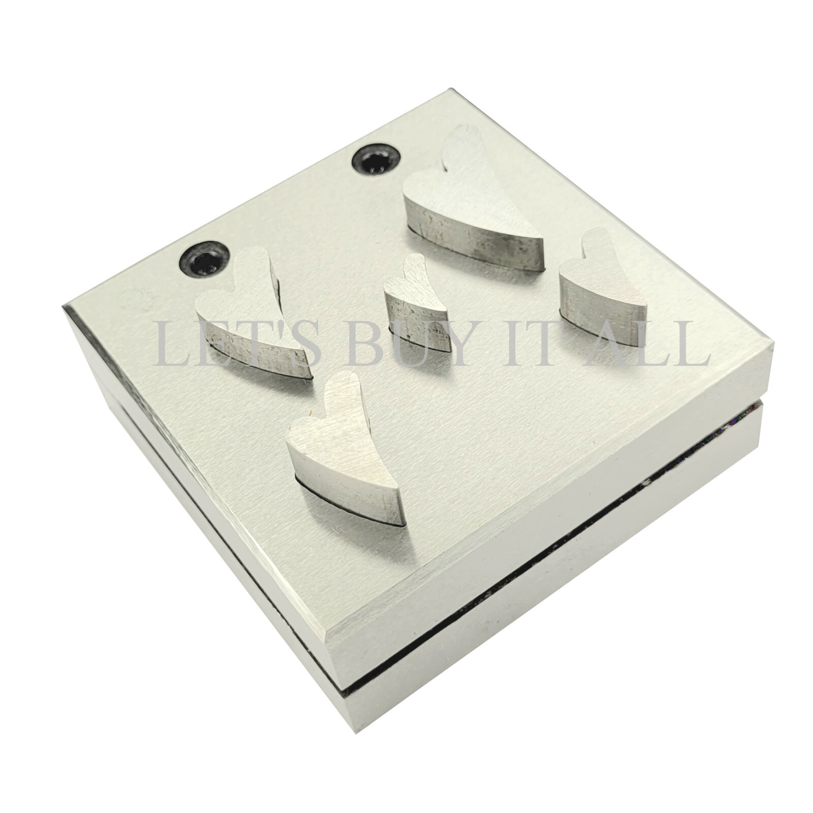 Fancy Heart Shape Disc Cutter – Fancy Heart Disc Cutter Set of 5 Different Sizes
