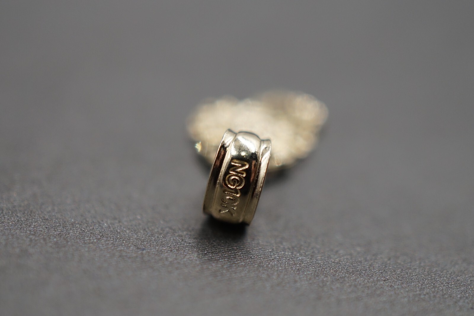 10K Solid Yellow Gold 0.65″ Super Tiny Diamond Cut Scorpion Charm Pendant.