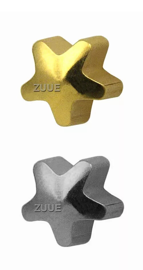 STUDEX PLUS ASSORTED SHAPES GOLD PLATED & STEEL EAR PIERCING STUD EARRINGS