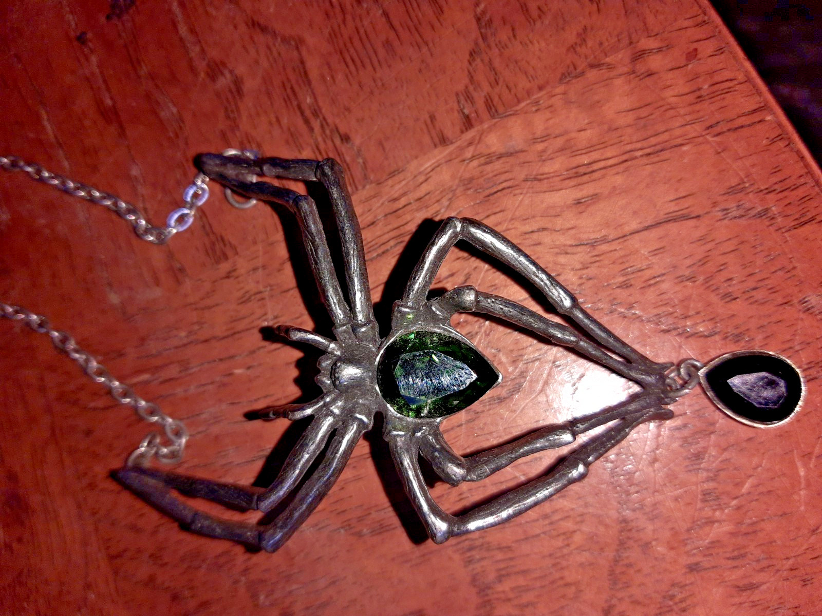 Vintage Alchemy Venom Spider Necklace