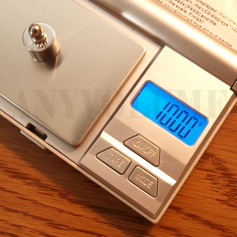 100g x 0.01g Digital Pocket Scale 0.01g Jewelry Scale Silver