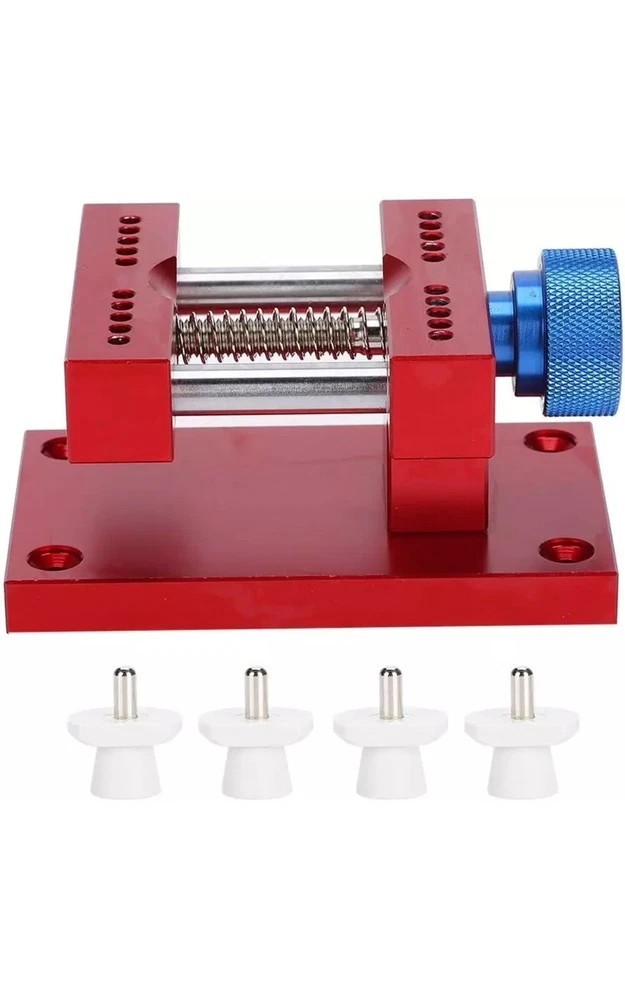 Watch Repair Tool Universal Large Watch Case Holder Adjustable Pin Location