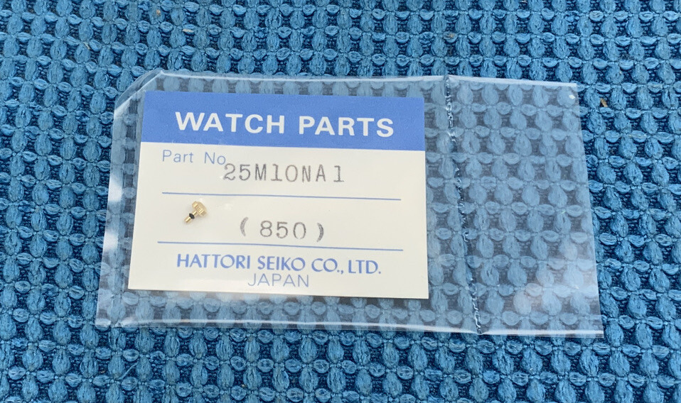 SEIKO crown 25m10na1 Original Sealed. New Old Stock. 22m-30n L