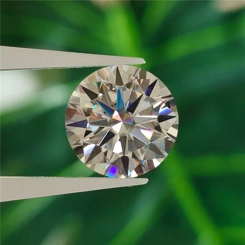 Lab Created Diamond 9.5X9.5 MM Round Cut VVS1 Clarity D Colour GIE Certified