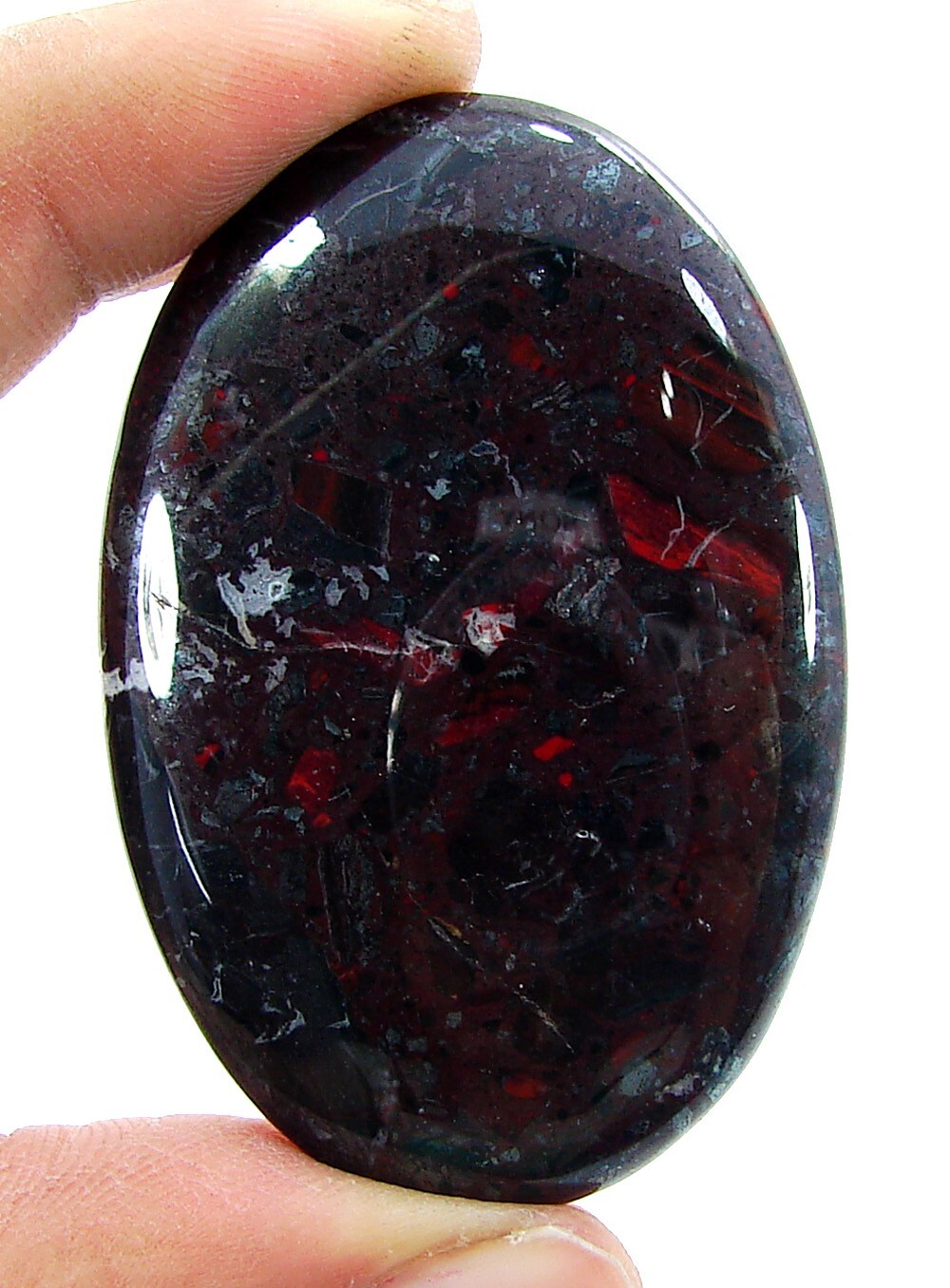 94.70 Ct Natural Rainbow Jasper Loose Gemstone Cabochon Wire Wrap Stone – 1424