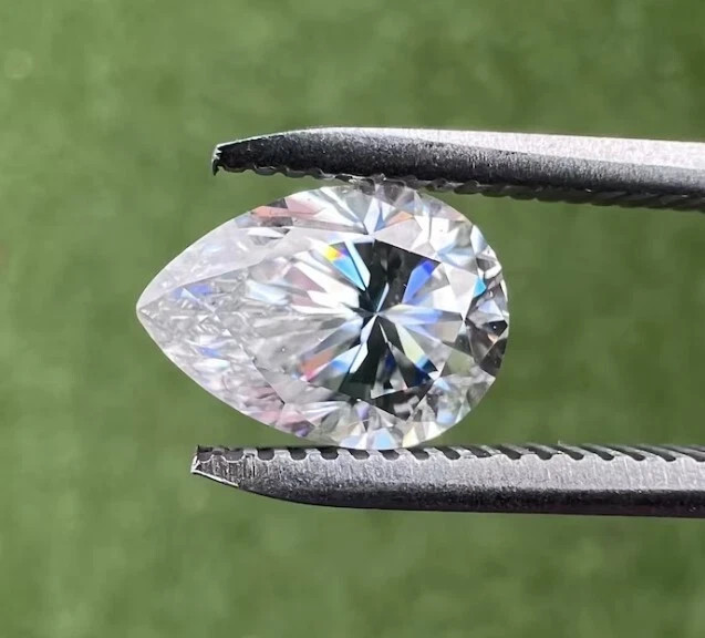 Loose CVD Lab-Grown Diamond 2.00 Ct (7x11mm) Pear -D Color, IF CLARITY Certified