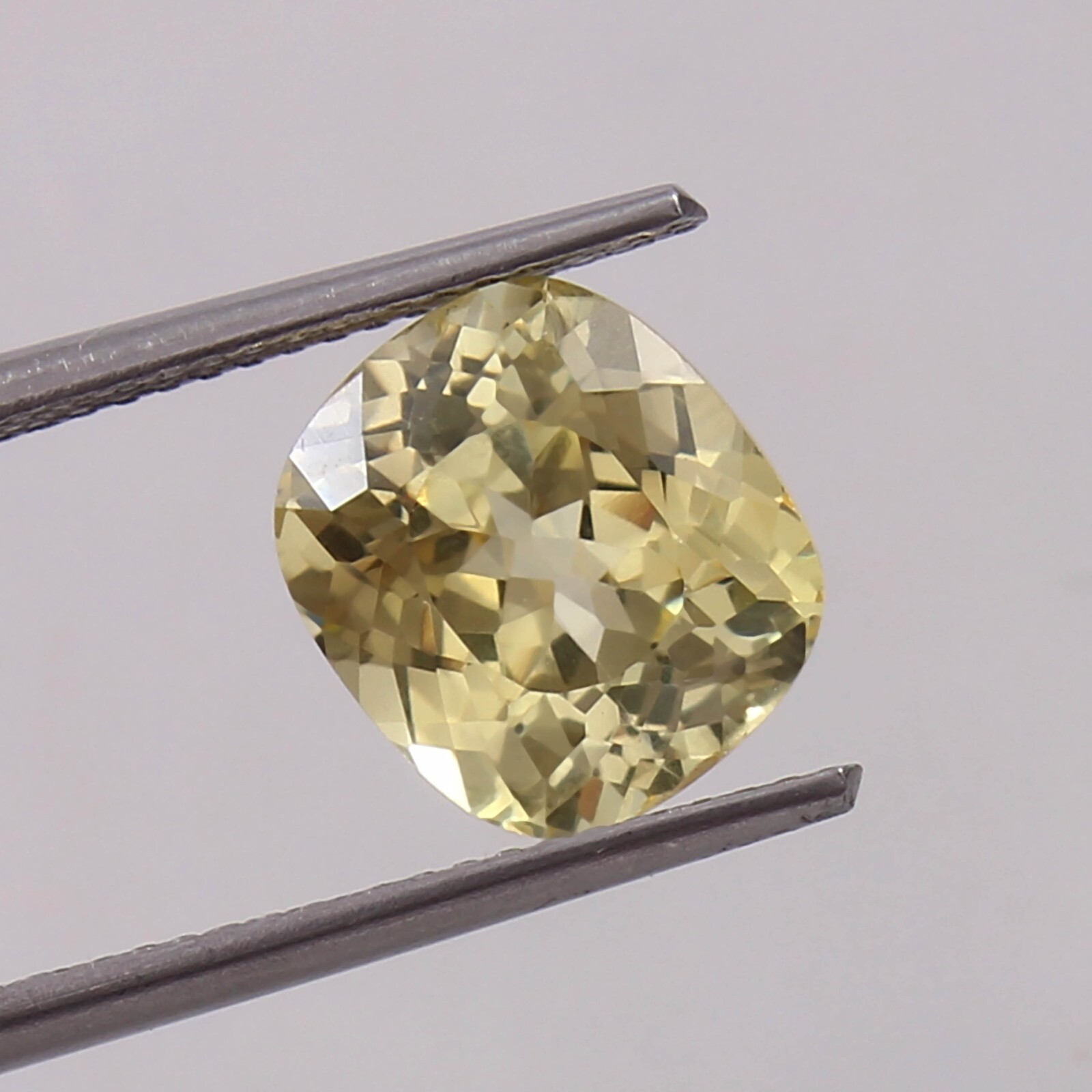 Ravishing Natural Flawless Ceylon Yellow Sapphire Cushion Loose Gemstone 9x7MM