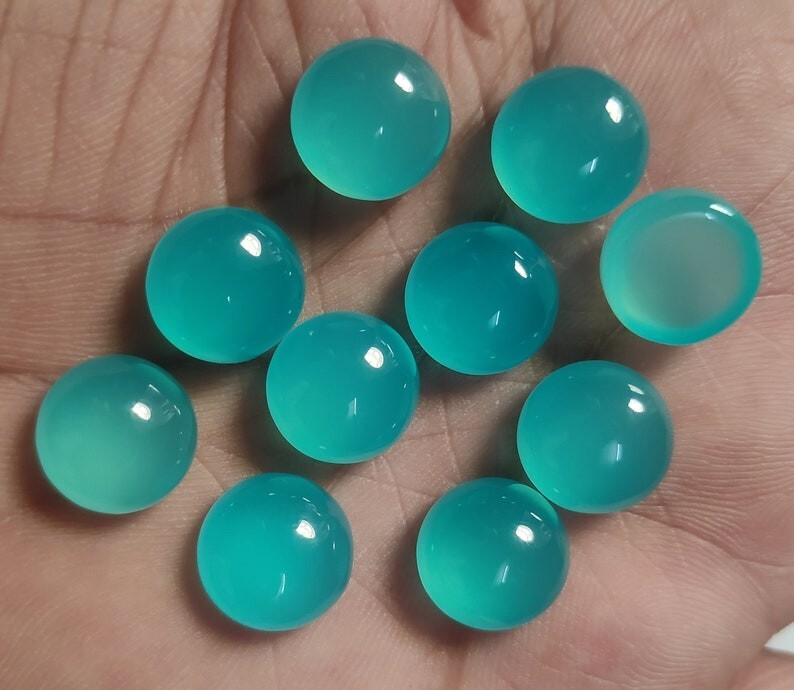 Natural Cabochon Paraiba Gemstone Loose Unique From India