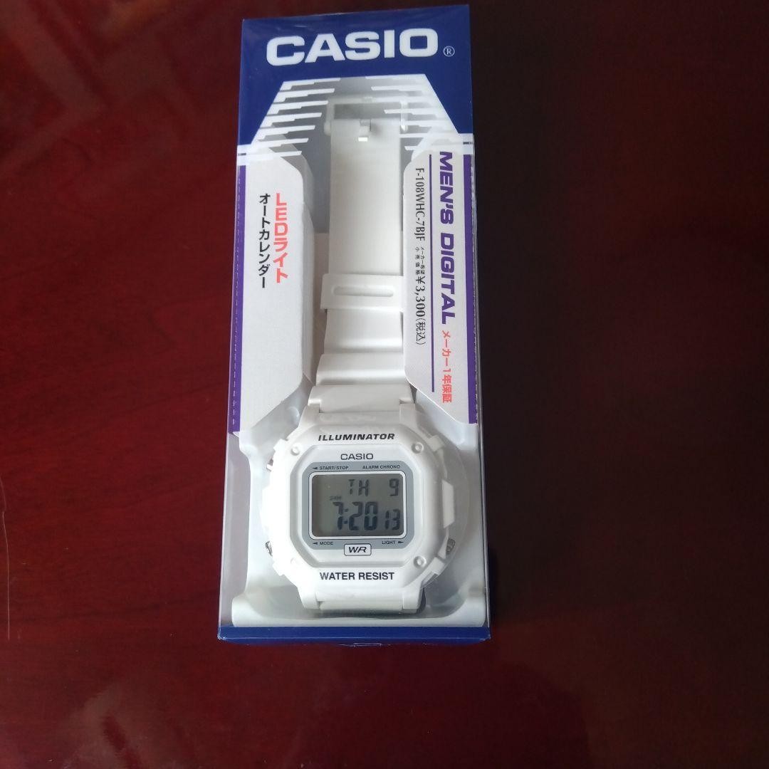 CASIO F 108WHC 7BJF men’s digital wristwatch main unit