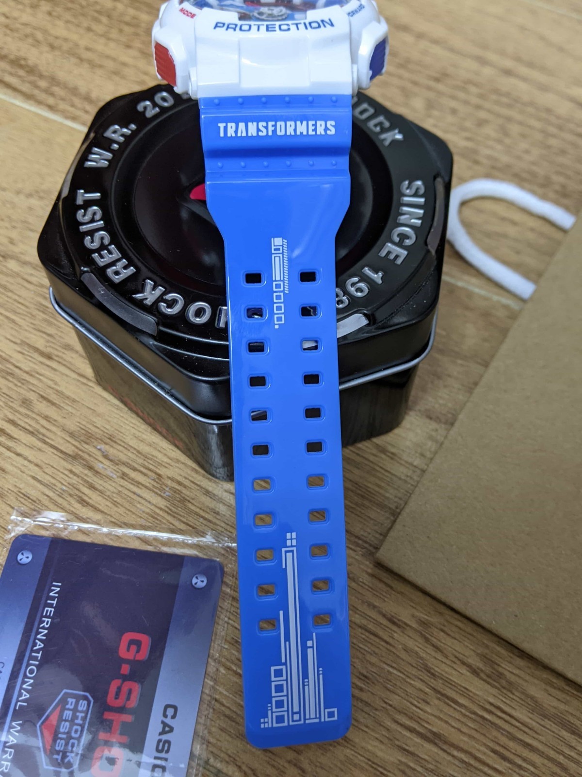 Casio G-SHOCK GA-110 Transformers Optimus Prime Analogue-Digital Limited Watch