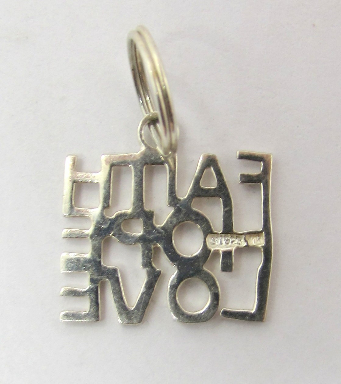 925 STERLING SILVER PENDANT OR CHARM 21x14MM ~ 0.7G