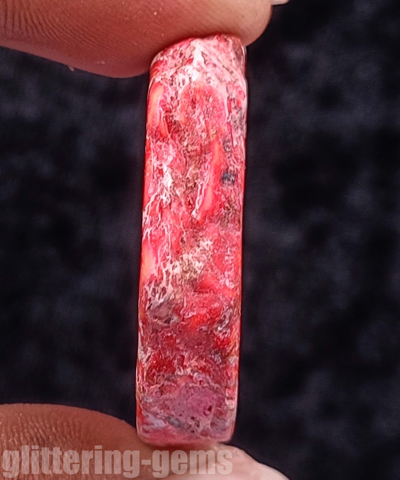 IGL Certified 186 Ct Red Turquoise Slab Rough Natural Gemstone from Arizona 5DNC