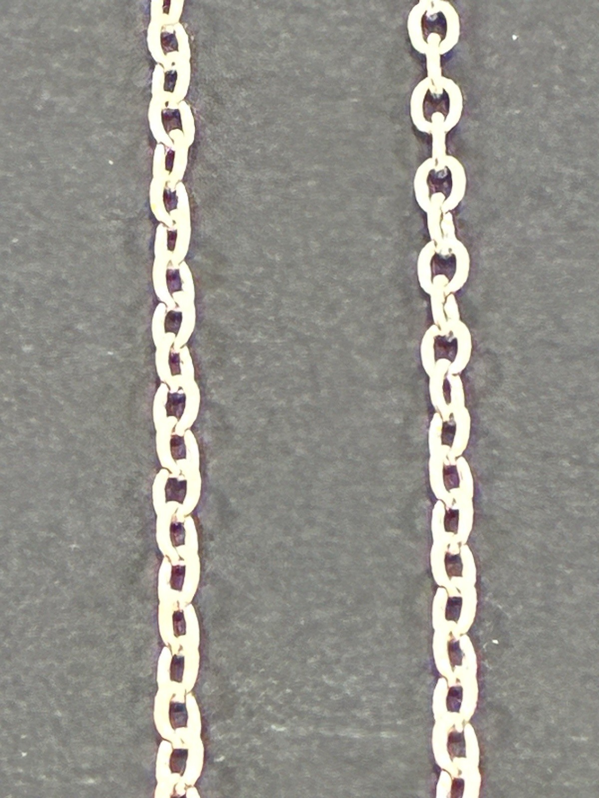 Sparkly & Dainty 19″ 925 Sterling Silver Purple Triple Charm Cluster Necklace