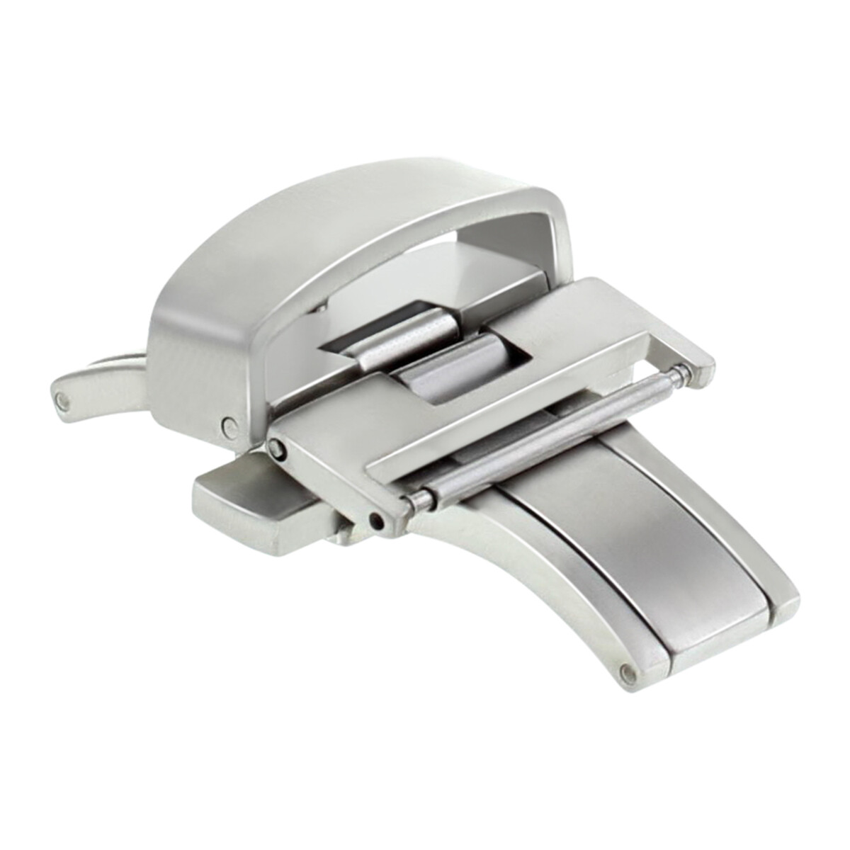 22MM DEPLOYMENT BUCKLE CLASP FOR THICKER LEATHER STRAP 3.5MM-5.5MM THICKNESS