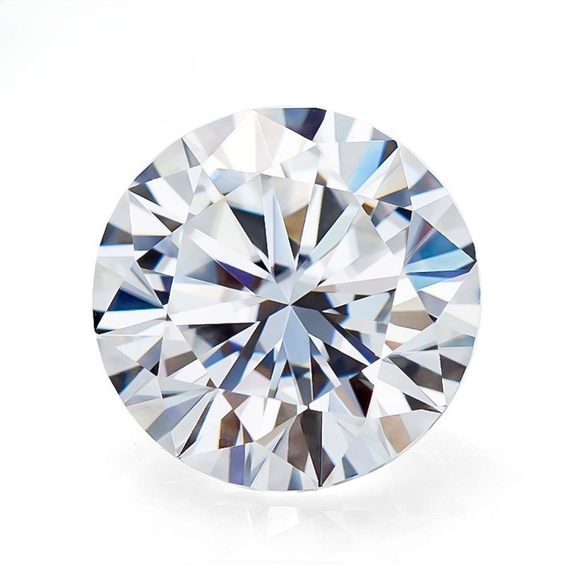 0.5~5ct VVSI Fancy-cut round D-color Moissanite Loose Gemstones Jewelry making