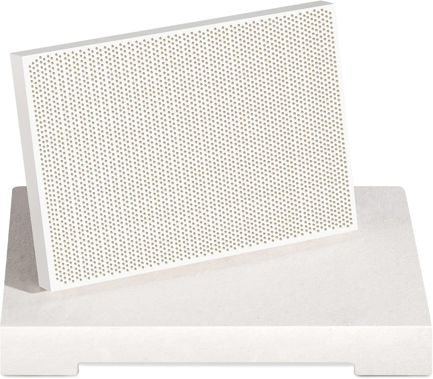 2 Pieces Ceramic Honeycomb Soldering Board Jewelry Block Welding Heat Proof Mat