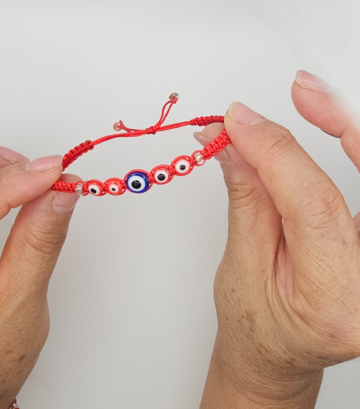 Bracelet Evil Eye Adjustable – Pulsera ojo turco Good Luck Protection