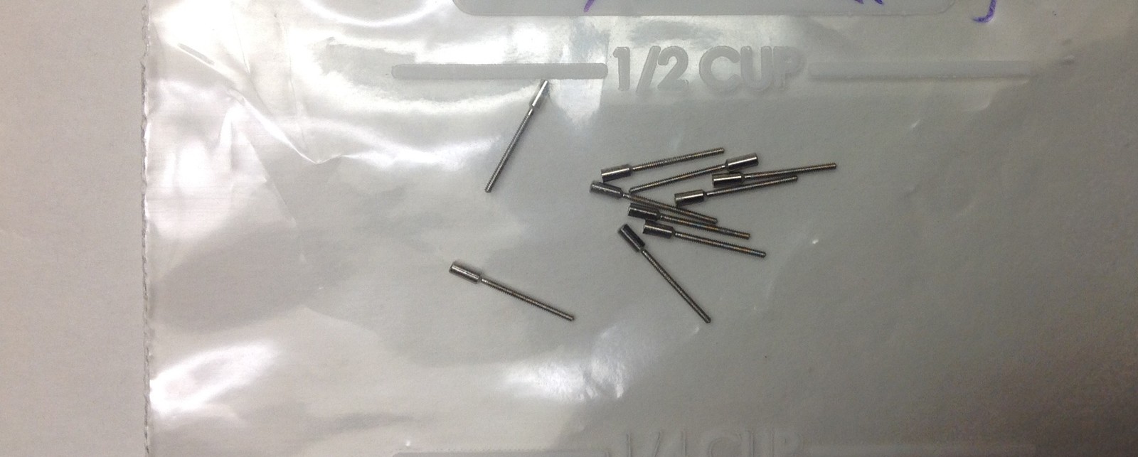 20 Watch Stem Extender/Extensions 0.9MM and 0.7MM 10pec each Stainlees steel