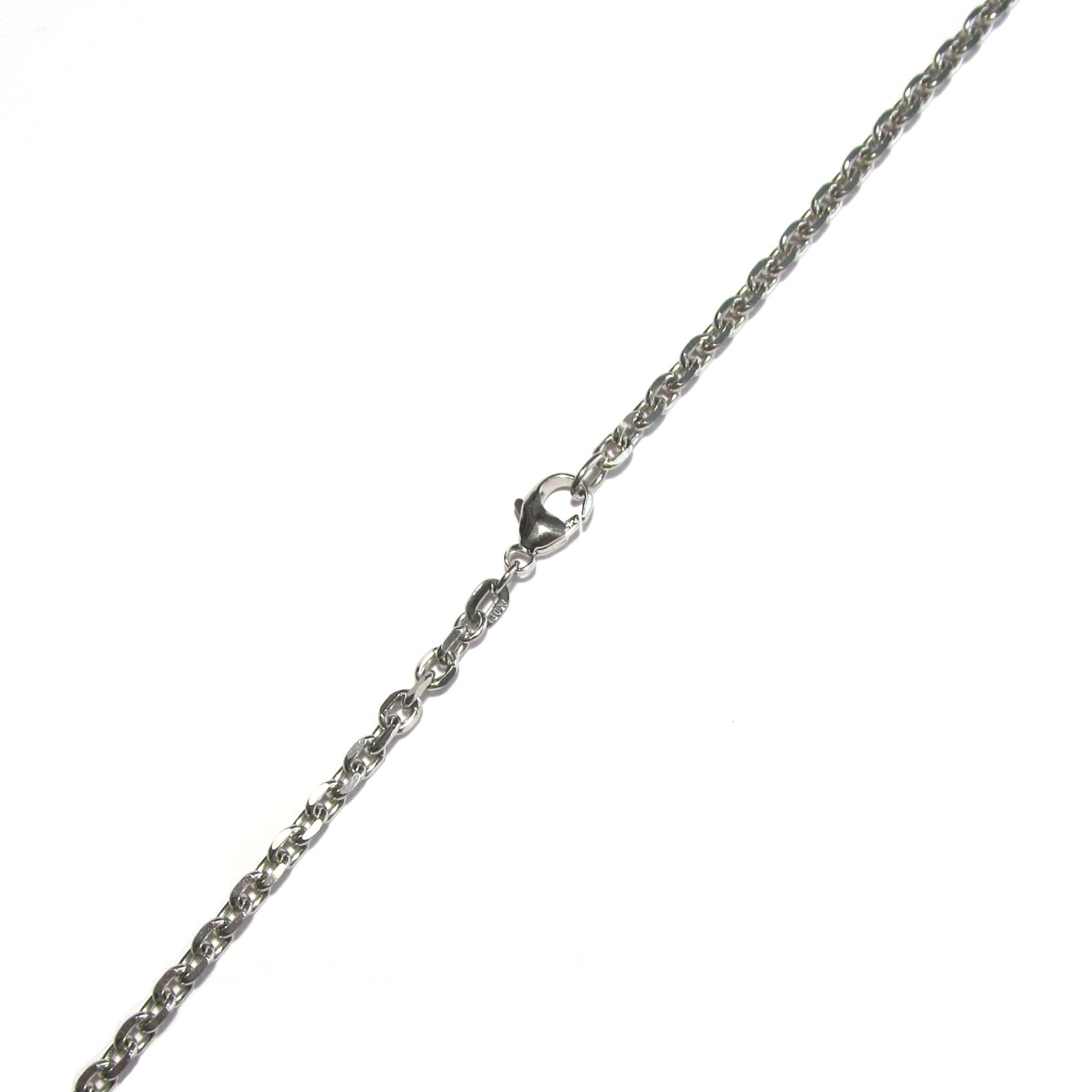 3.6mm Platinum Diamond Cut Cable Chain PT950 8″ 18″ 20″ 22″ 24″ 26″ or 30″