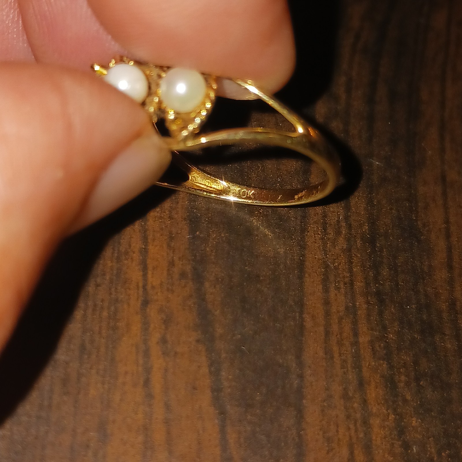 Gold Scrap Ring 2 grams Plus (Including stone ) 10k , Missing Stone
