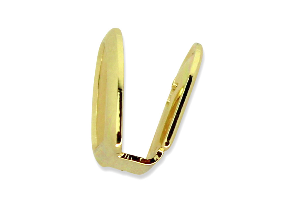 Open Face Grill Single Tooth Cap Custom Fit 14k Gold Plated Grillz w/Mold