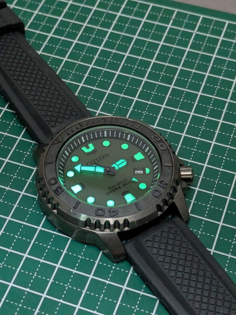 Citizen Promaster BN0157 11X Bezel Ring Replacement with Strap