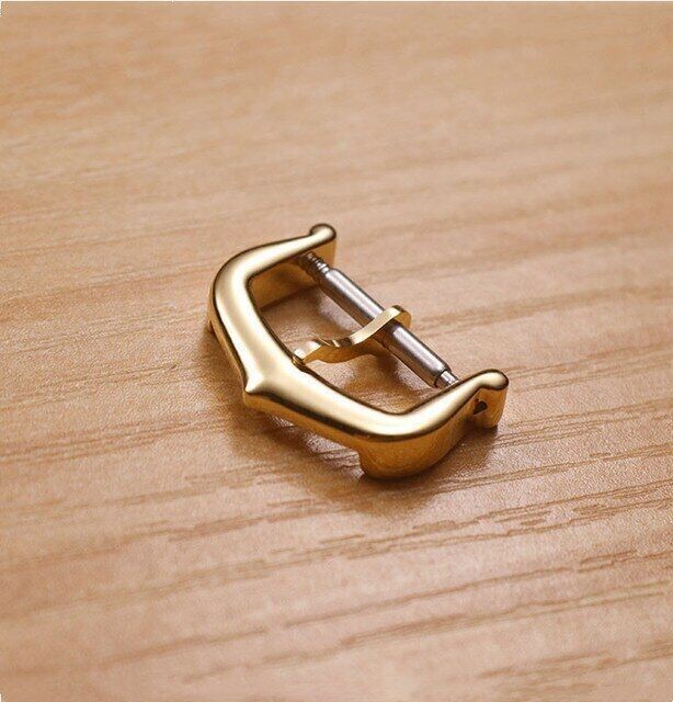 Stainless Steel Pin Buckle 12-18mm For Cartier Watchbands Silver Rose Gold Hot