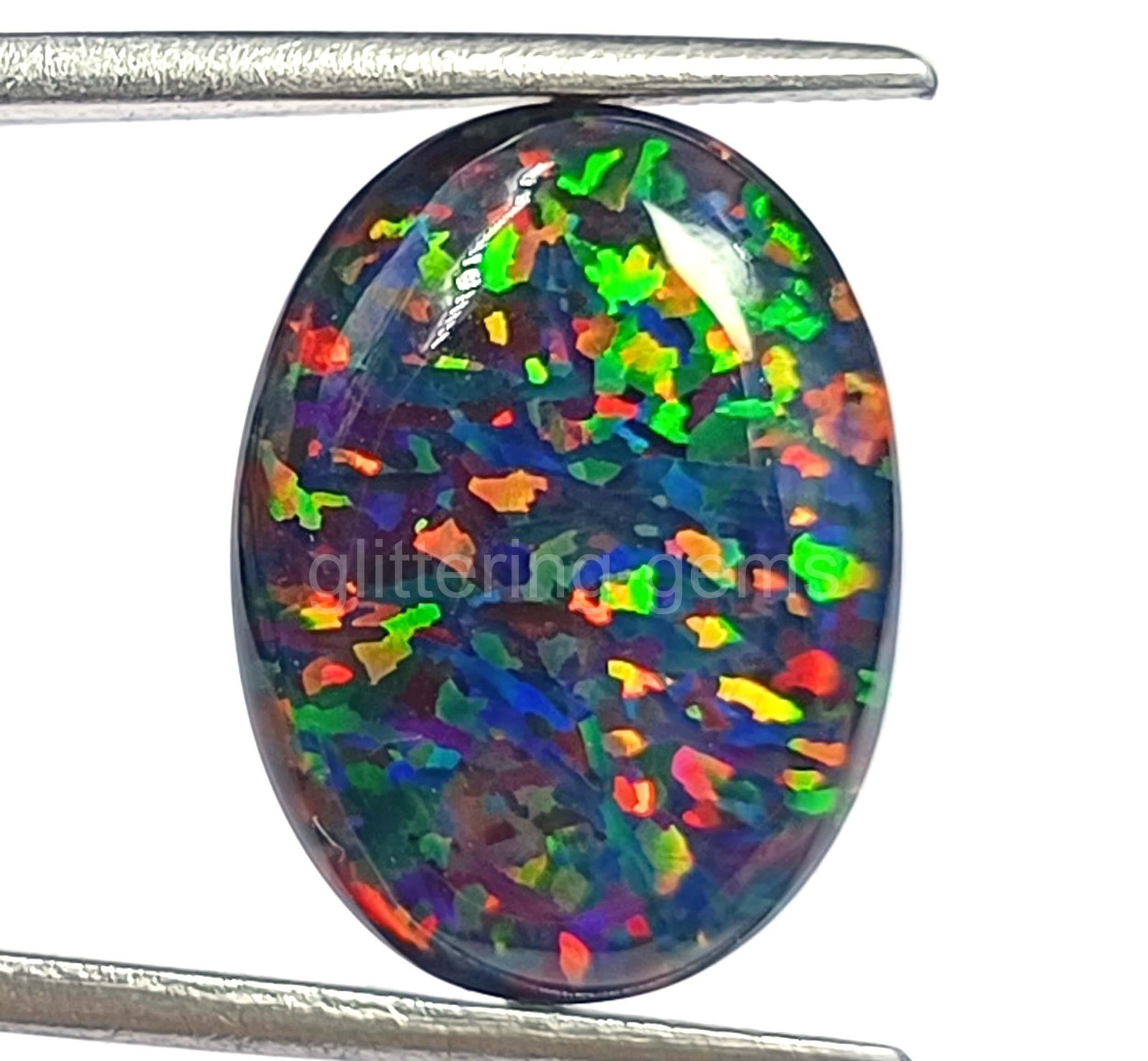 11.00 Ct Natural Fire Opal Oval Cut IGL Certified Australian Loose Gemstone 5DDL