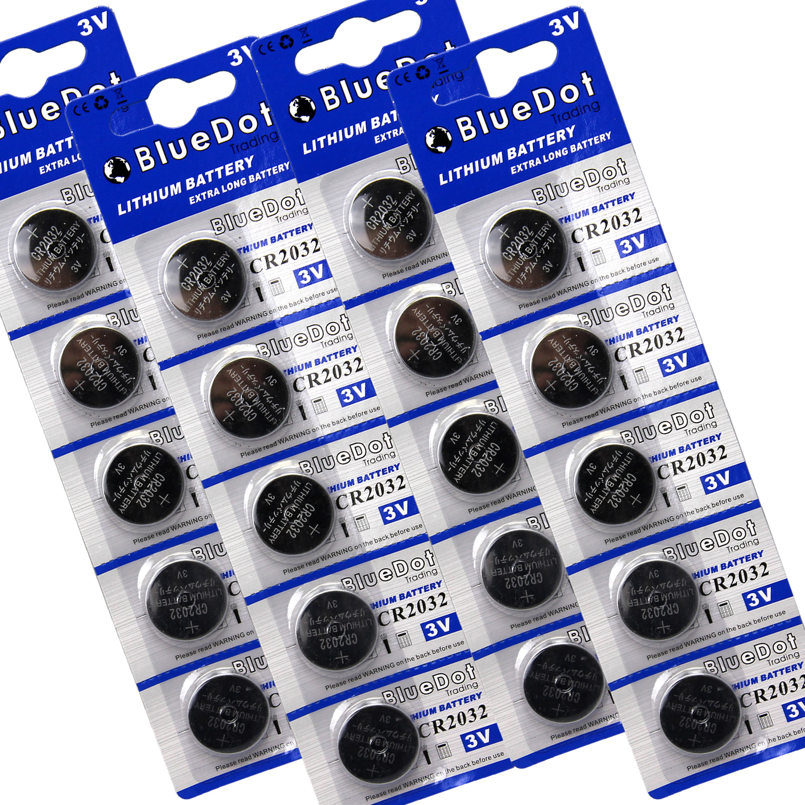 SHIPS FROM USA ~ QTY 20 x CR2032 CR 2032 Lithium Button Cell Coin Battery 3v