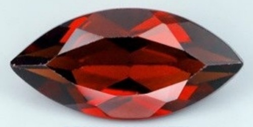 RED GARNET 10 x 5 MM MARQUISE CUT ALL NATURAL