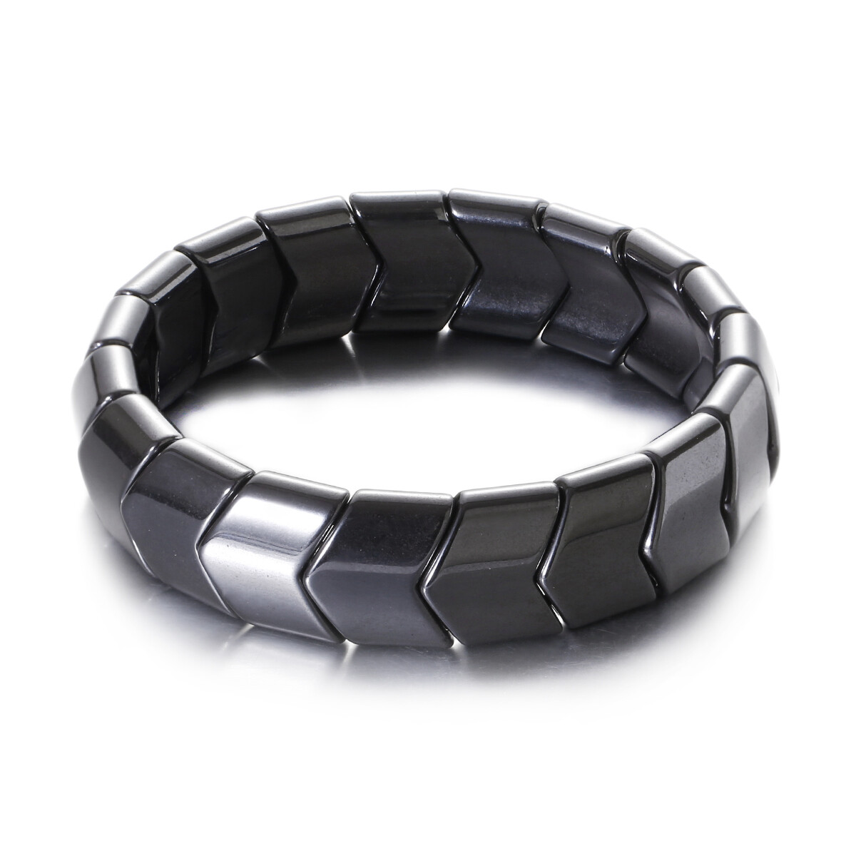 New Arrow Hematite Bracelets Men Weight Loss Magnetic Therapy Bracelets Unisex