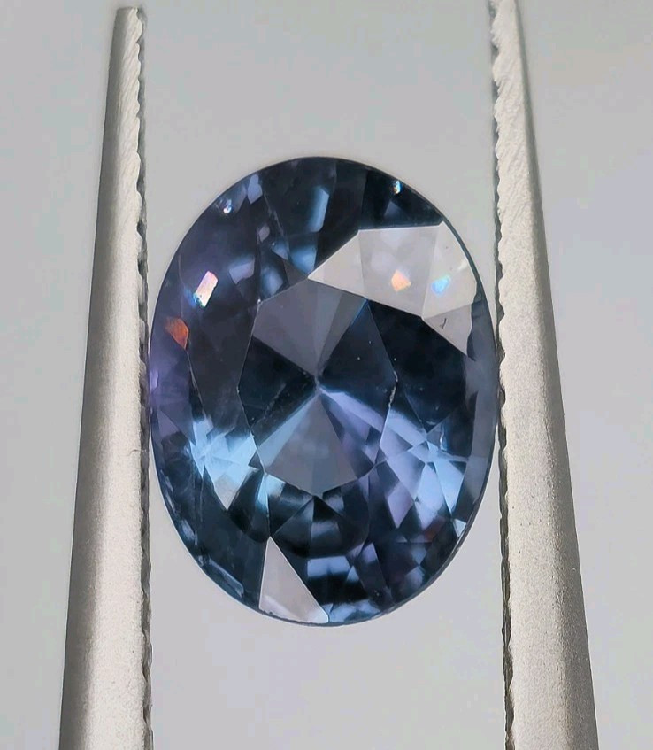 Cobalt Blue Spinel Certified Unheated 2.12 Carat Oval Cut Tanzania Very Rare ✨️