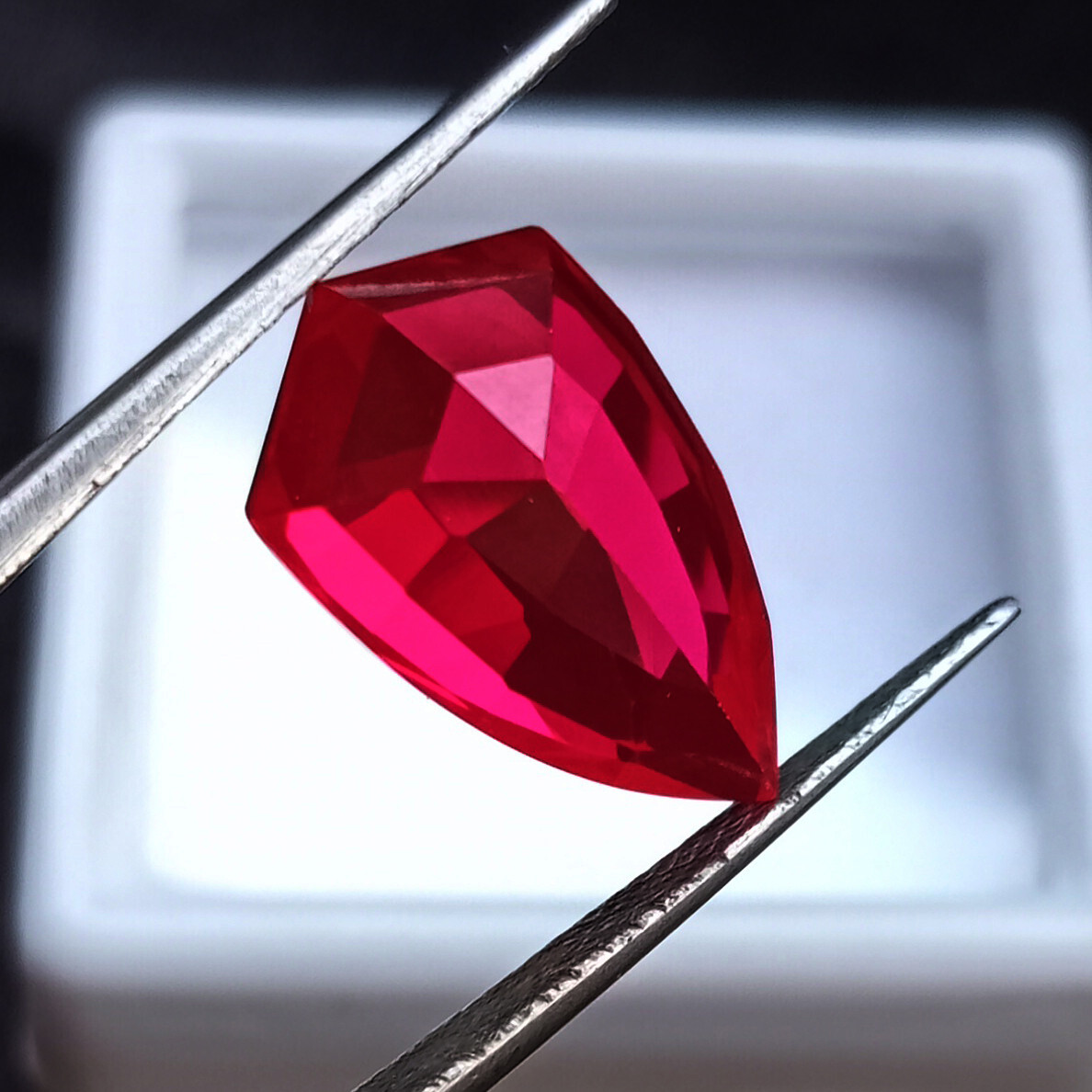 Natural Fancy Cut Blood Pigeon Red Ruby 11.80 Ct Certified Loose Gemstone