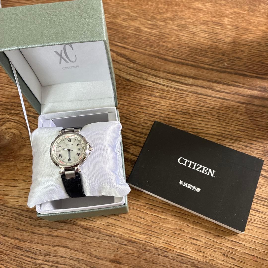CITIZEN xC World Time Radio Controlled Womens Watch Box Manual