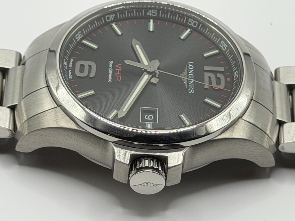 Longines Conquest V.H.P. – Pristine – Full Set – Stainless – Swiss Quartz – 41mm