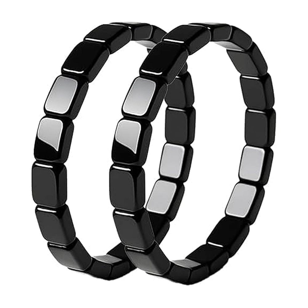 1/2X Hemys Hematite Bracelet for Men Hemios bracelet Male Energy Jewelry Gifts