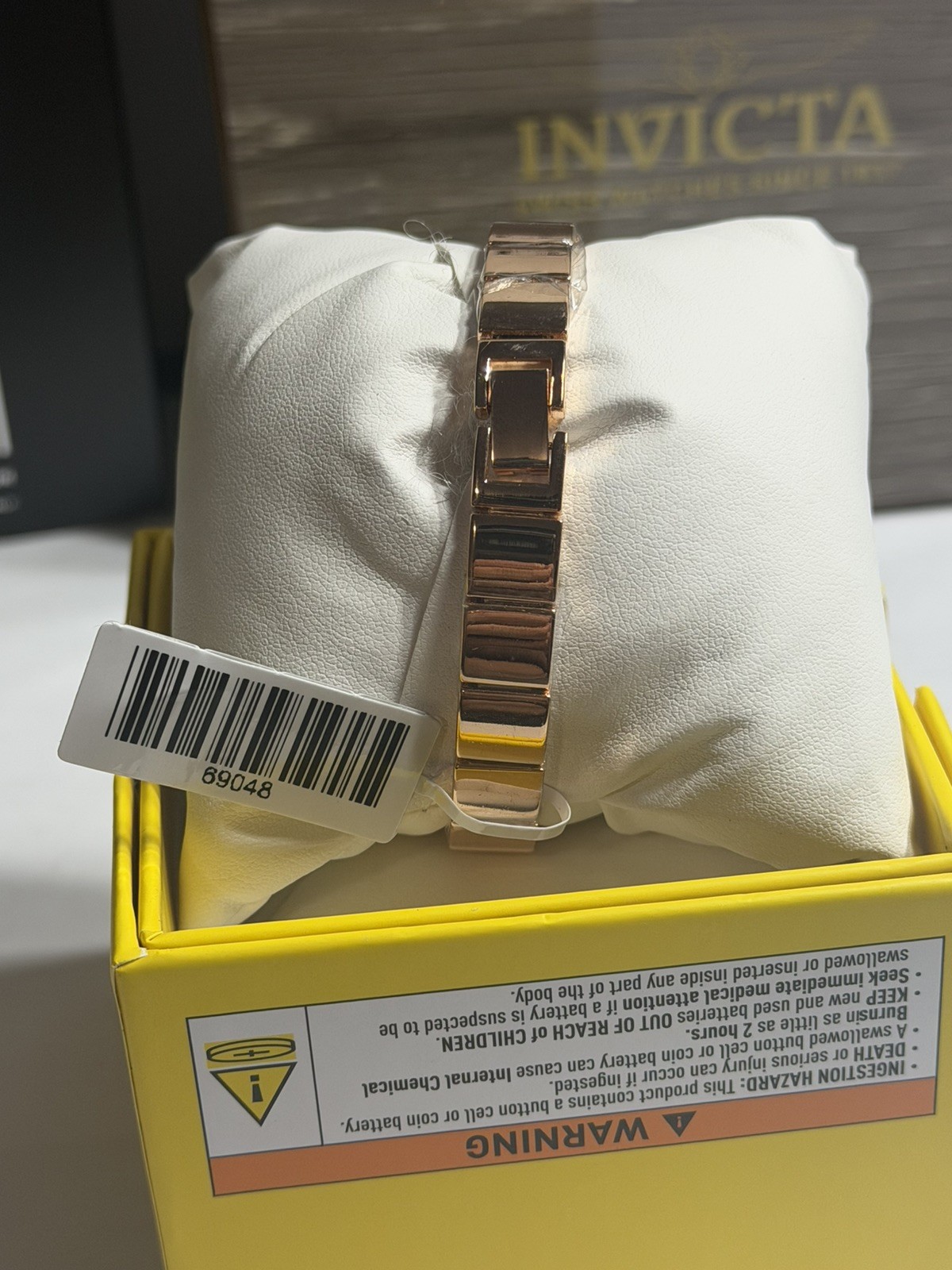 69048 – INVICTA Celestial Lady 28mm Metal Rose Gold Rose Gold dial PC21S Quartz