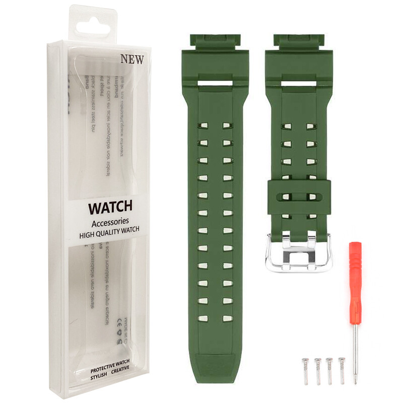 Resin Rubber Watch Strap Band For Casio G-9200 GW-9200/9110/9101 Replacement Men