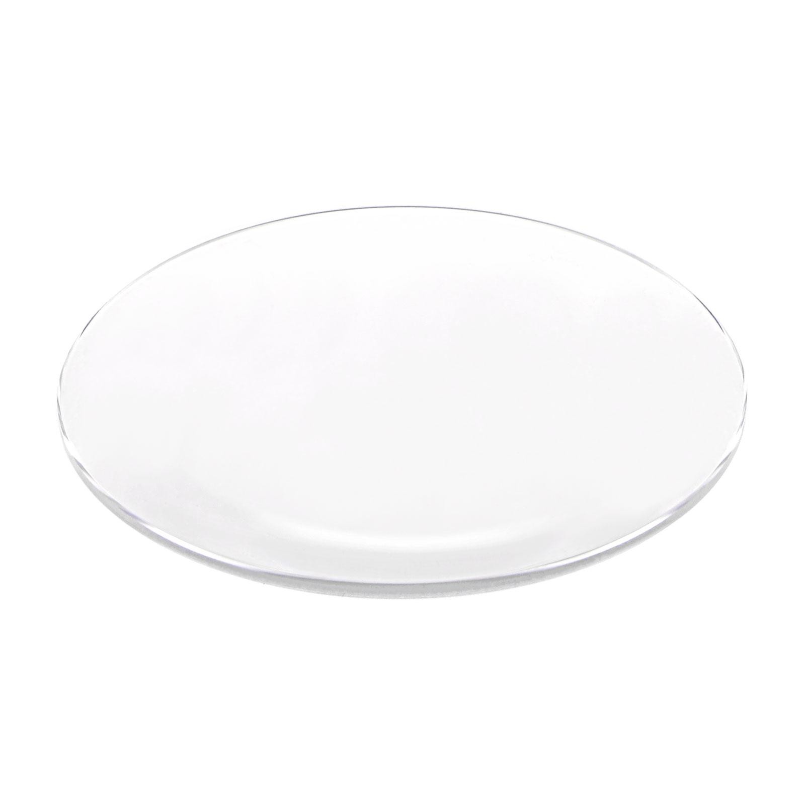 Watch Glass Sapphire Crystal Lens Single Dome 41.5mm Dia 1.3mm Thickness Clear