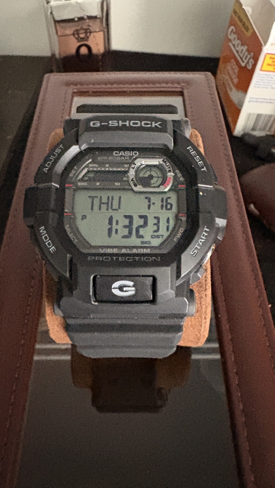 Casio G-Shock GD-350 Watch Black, Vibration Alarm, Timer, Shockproof