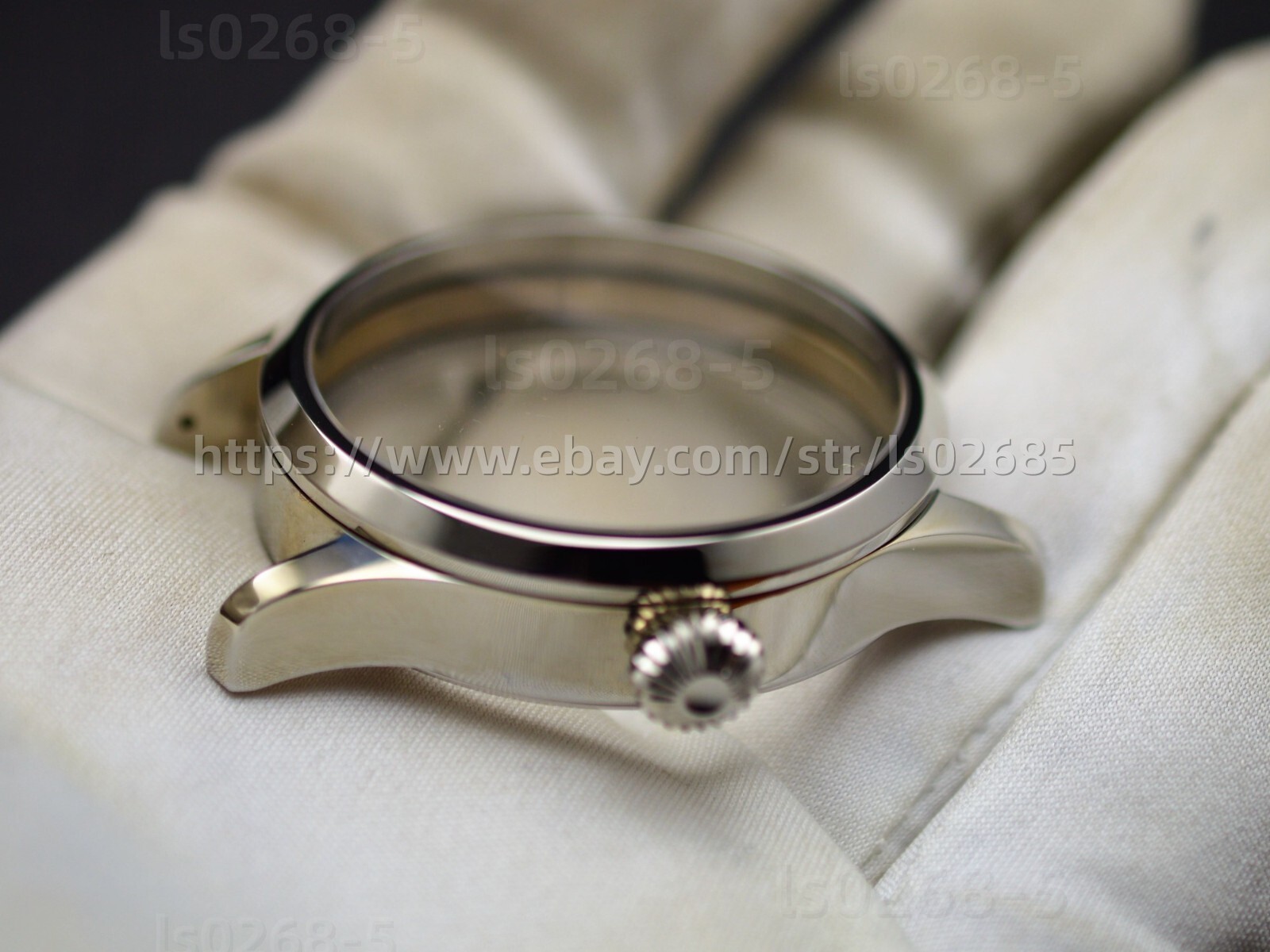 42 mm watch case set for dial hands 917 921 923 with sapphire crystal