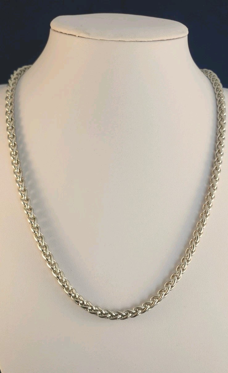24″ Stainless Steel 6mm Franco Chain