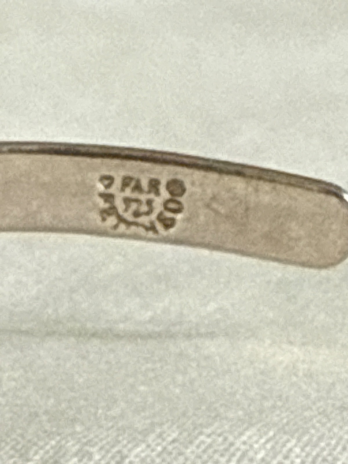 Far-Fetched Chosen Cherished Adored cuff bracelet sterling silver 925 #A7D05